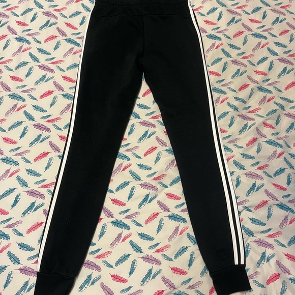 🌸Adidas Black Track Pants - Picture 4 of 5